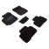 Pile rug for Suzuki Grand Vitara III, 5 doors, 2005-, black