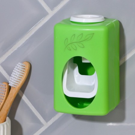 Mechanical “Leaves” dispenser for toothpaste, 9.5 x 5.8 cm.-1