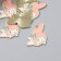Decor for creativity metal, enamel "Bunny in pink cap" White 2.6x1.9 cm