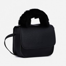 Baby bag on a magnet, black color
