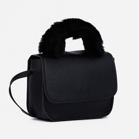 Baby bag on a magnet, black color