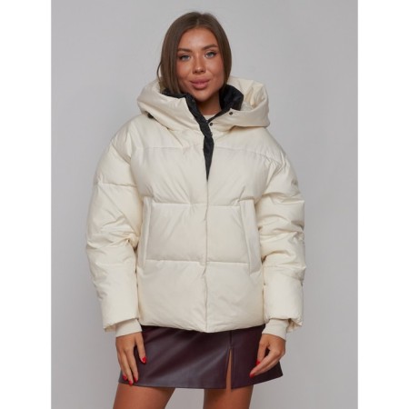 Winter jacket, size 50, beige color-6