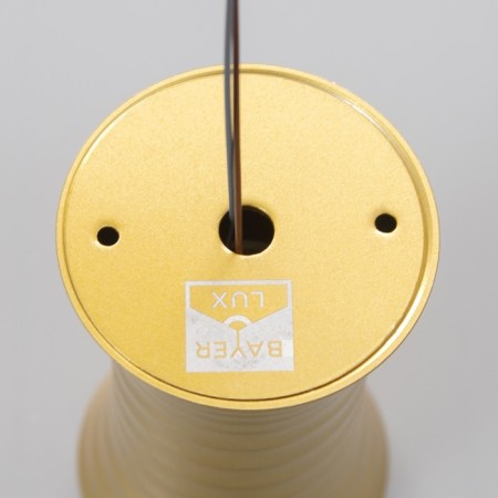 Lamp "Tover" GU10 gold 7x7x11.5 cm-5