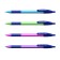 Ballic handle Erichkrause R-301 Neon Matic & Grip, Node 0.7 mm, automatic, blue rod, Mix case (4 colors)