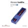 Ballic handle, 0.5 mm, BrunovisConti Monaco, blue rod, Soft Touch Purple case, in case