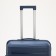 Middle suitcase 24 ", lightning department, code castle, 4 wheels, blue color