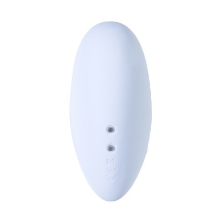 Vacuum-wave contactless stimulator of the Satiffyer Cutie Heart, silicone, blue color-9