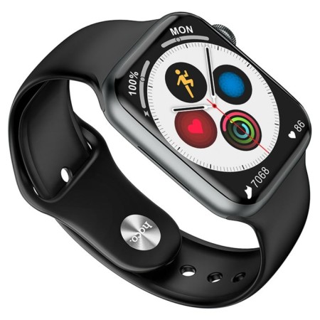 Smart hours Hoco Y1, 1.91 ", 240x285, IP68, BT5.0, 280 mAh, GPS, black-2