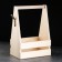 Box for beer 22.5x15.5x33 cm for 6 bottles, natural