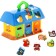 Logical toy with a sort of "House for animals", mix