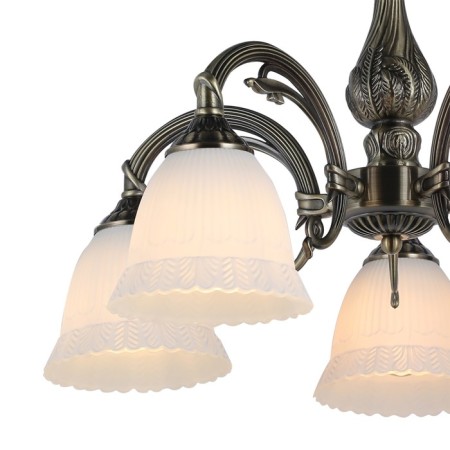 Ceiling lamp 5x60W E27, size 53x53x35 cm-1