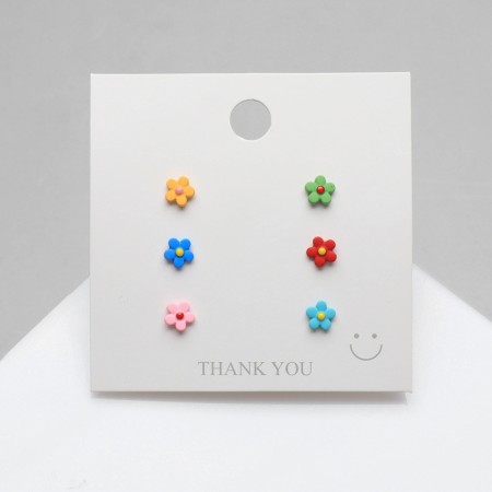 Cuts set 3 pairs of "flowers" chamomile, color