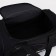 Sports bag, on lightning, 2 outer pockets, long belt, black/brown color