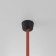 TR5512-BK False base with the possibility of feeding Belty Base D75MM H43MM IP20 Black Alumi