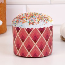 Paper forms for cake, muffins and kulich 