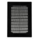 Ventilation grate "Vento" 2030vr, 200x300 mm, with a grid, detachable, black