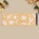 Vinyl stickers on the windows "spruce branches", reusable, 70 x 25 cm, new year