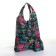 Household bag on the button, folding, colorful color