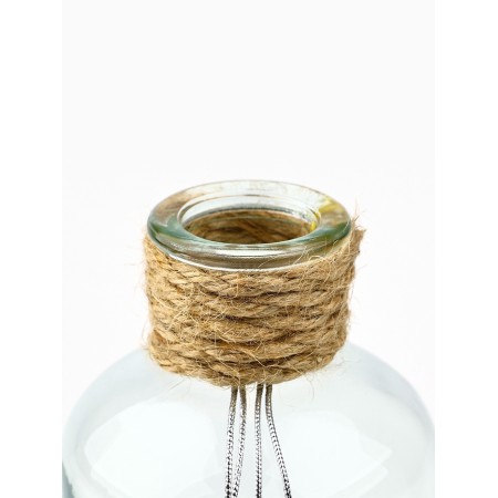 Vase for flowers, transparent, 250 ml.-2