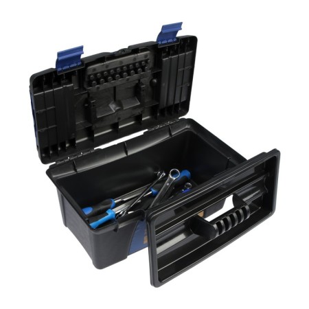 Tundra tool box, 17 ", 435 x 250 x 205 mm, three organizers, swing load 15 kg-11