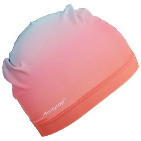 Шапочка для плавания взрослая ONLYTOP Gradient, тканевая, обхват 54-60 см-3