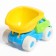 Set for playing in sand No. 106: bucket 0.3 l, sieve, scoop, rake, machine "Bublik"