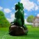 Garden figure "Bolshoi Frog" 30x23x52cm
