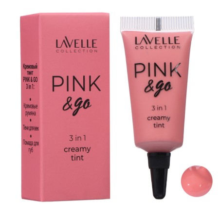 Cream Tint Lavellecollection Pink & Go 3 in 1, tone 03