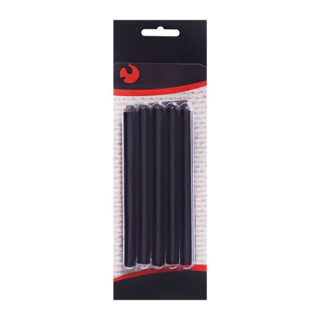 Coal pressed, set 5 pieces (length 100 mm diameter 8 mm), in the blister-4