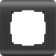 Frame for 1 post WL12-FRAME-01 color graphite color, Material Plastic