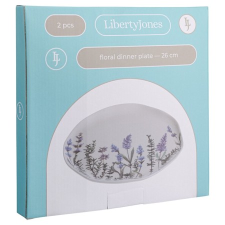 Liberty Jones Floral, D = 26 cm, 2 pcs-22