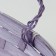 Wicker basket, d26 x 13 x 11 cm, purple, bamboo