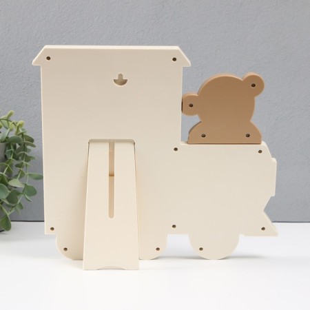 Photo frame plastic 13x18 cm "Bear in a train" mix 27.5x4x25 cm-3