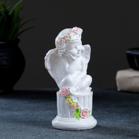 Figure "Angel on the stand" 5x5x15cm-2