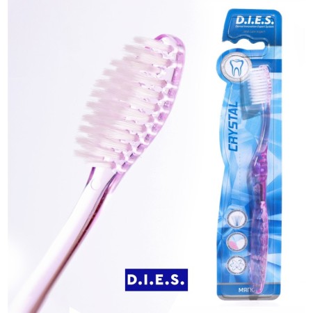 Toothbrush D.I.E.S Crystal, soft, 1 pc. Mix
