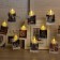 Garland “thread” 4.5 m with nozzles “clothespins”, ip20, transparent thread, 20 LED, glow warm white, 220 V