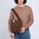 Male bag, brown color
