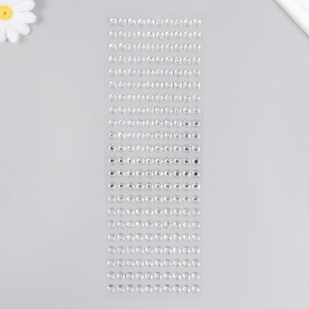 Semi -busines self -adhesive d 8 mm, silver-1