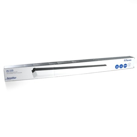 Single -phase track lamp Feron AL120, IP20, LED, 40 W, 900X47X77 mm, black color black-9