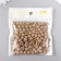 Beads for creativity, "Cocoa" D-0.8 cm, set 20 grams