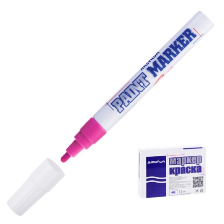 Marker-painting (varnish) munhwa, 4.0 mm, pink nitro-base