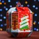 Gift box "New Year's windows", flashlight 13 x13 x17 cm