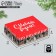 Packaging for confectionery Gorodok, 20 x 17 x 6 cm, New Year