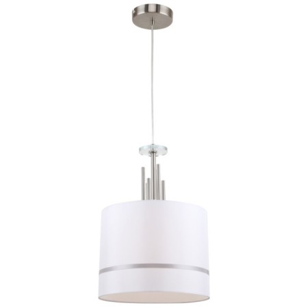 Suspended chart chart 1x27 60W, size 28x28x36-100 cm, color nickel
