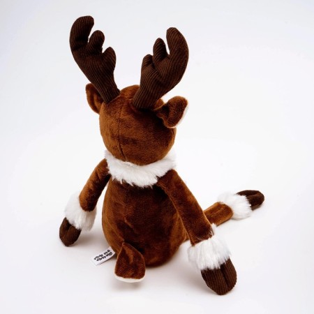 Soft toy "Deer", 20 cm, brown color-2