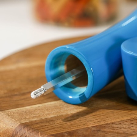 Blury spice mill, ceramic mechanism, blue color-2