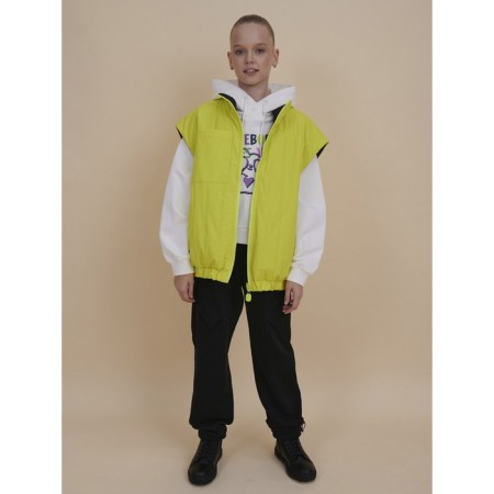 Victor for girls, height 116 cm, lime color-3