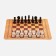 Board game 3 in 1: chess, classic checkers, stacks