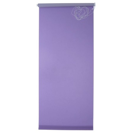 Rolled curtain 80 x 175 cm, "Plain", Hyacinth color