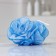 Body washcloth "gradient", 40 g, blue color